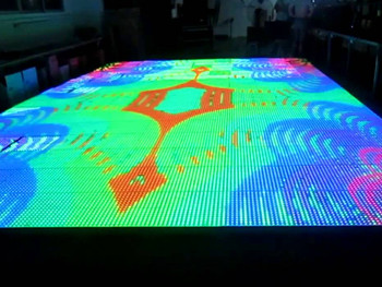 LED Video on Dance Floor